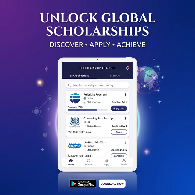 Scholarships Interface